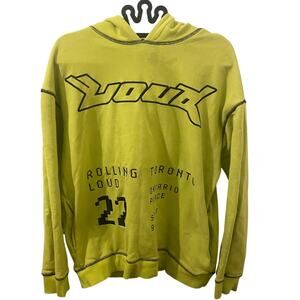 Rolling Loud 2022 Ontario Canada French Terry Hoodie Size Large